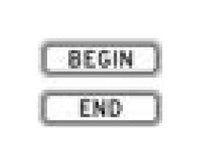 R-Series Black on White Regulatory Parking Sign, 42 x 12 in