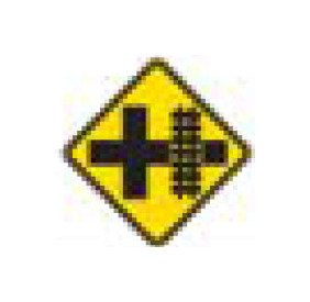 W-Series Black on Yellow Warning Sign for Road Safety - Image 1