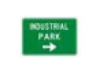 D Series Conventional Road Guide Sign - White on Green