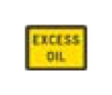 W-Series Black on Yellow Warning Sign 24 x 18 in. - Image 1