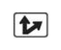 Sign Solutions M Series Route Marker & Auxiliary Sign - Black or Green on White