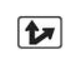 Sign Solutions M Series Route Marker & Auxiliary Sign - Black or Green on White - Image 1