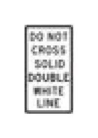 R-Series Black on White Regulatory Sign - Parking and Custom Signs