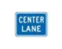 M Series Route Marker and Auxiliary Sign - White on Blue/Green/Brown