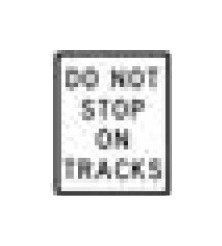 Sign Solutions R-Series Black on White Regulatory Sign - Image 1