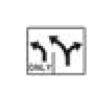 R3-8 Series Lane-Use Control Sign, 36 x 30 in - Image 1