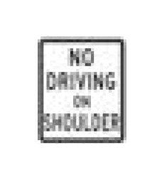 R-Series Black on White Regulatory Sign - Parking & Custom Signs - Image 1