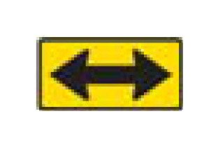 W-Series Black on Yellow Warning Sign - Institutional-Grade Safety Solution - Image 1