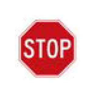 R-Series White on Red Color Regulatory Sign - Institutional Grade - Image 1