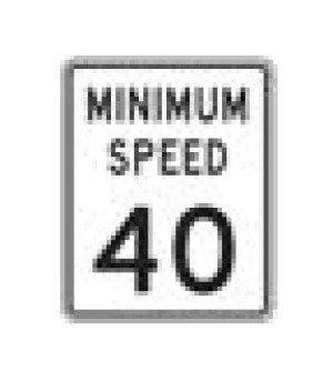 R-Series Black on White Regulatory Sign - Institutional & Government Grade - Image 1