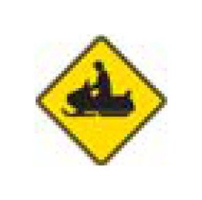 W-Series Black on Yellow Color Warning Sign - Size Options Available - Image 1