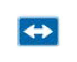 M Series Route Marker & Auxiliary Sign - White on Blue, Green, Brown - Image 1
