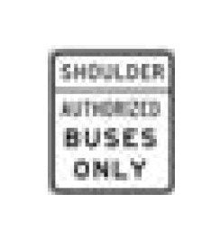 R-Series Black on White Regulatory Sign 42 x 48 inches - Image 1