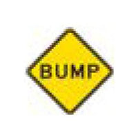 W-Series Black on Yellow Warning Sign - Institutional Grade