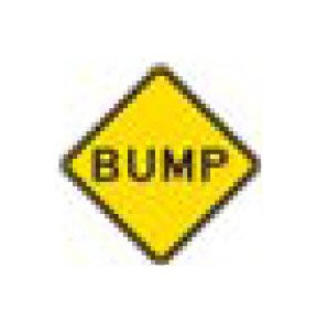 W-Series Black on Yellow Warning Sign - Institutional Grade - Image 1
