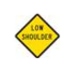 High-Visibility Black on Yellow Warning Sign - W-Series - Image 1