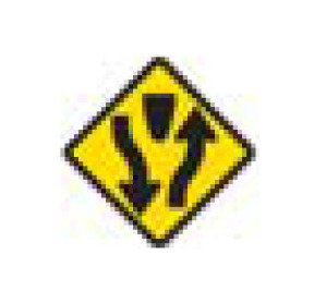 Warning Sign - W-Series Black on Yellow Color - Image 1