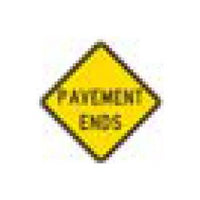 W-Series Black on Yellow Color Warning Sign - Institutional Grade