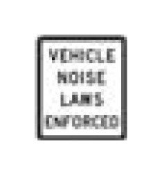 R-Series Black on White Regulatory Sign - Parking and Custom Signs - Image 1