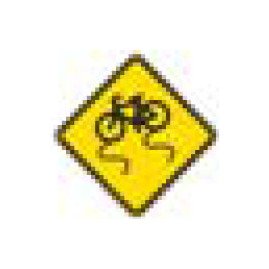W-Series Black on Yellow Warning Sign - Image 1