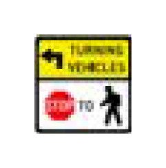 R-Series Regulatory Sign - Black/Red/Yellow on White, 30x30 in - Image 1