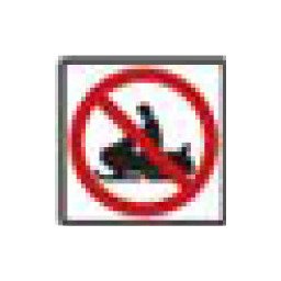 18x18 R-Series Black and Red on White Regulatory Sign - Image 1