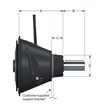 Petersen 154 Series 10" Low Pressure Directional Gas Plug - Image 2