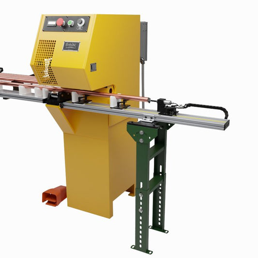 Industrial Tube Support Outfeed Table for Pipe Cut-Off Machines - Image 1
