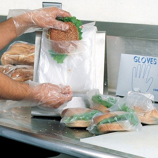High-Density Polyethylene Sandwich Bags, 0.5 Mil, 5.5x5.5 Inches, Case of 2000 - Image 1