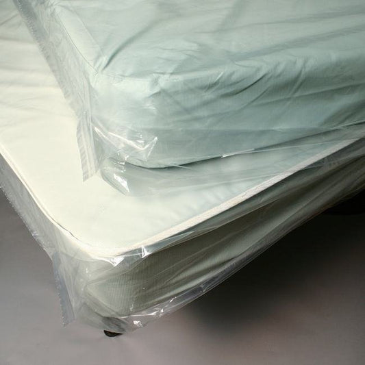 Universal Mattress Bags - 39x8x90 Inch, 1.5 Mil, 100/Case - Image 1
