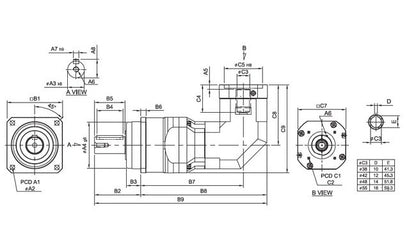 Pelonis Technologies SFL180 Planetary Reducer Gearbox - Image 2