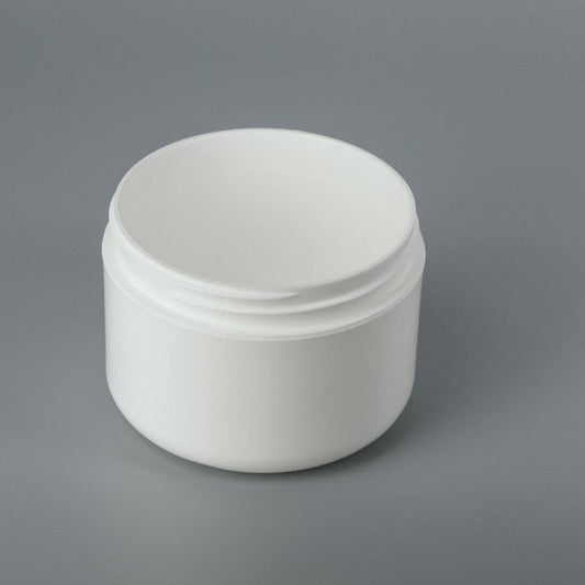 MRP Solutions 8 oz Plastic Double Wall Round Jar - Image 1