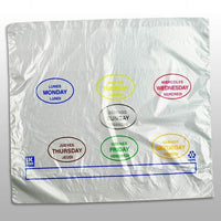 Food-Safe Portion Control Bags - Pack of 100, 6.5x7 inches