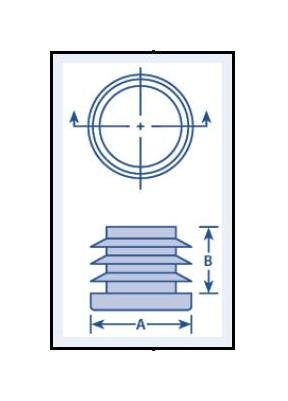Polyethylene Plugs for Standard Round Tubes - Image 2