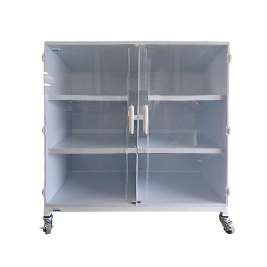Static Dissipative Polypropylene Storage Cabinet - 49x24x45 with 4 Shelves - Image 1