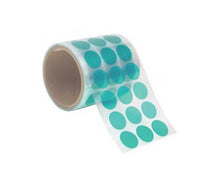 Green Polyester Die Cut Tape - 1.500 Inch Diameter, 500-Pack