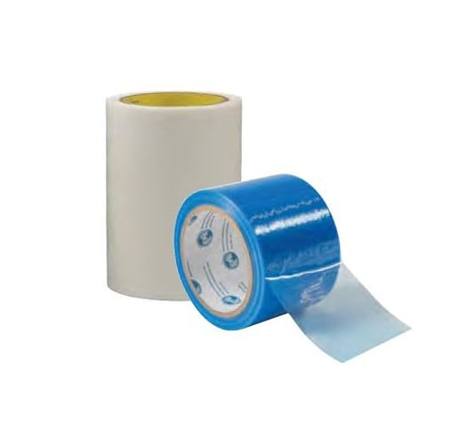 Blue Poly Mask Tape PMP2B-8x8 2 Mil, 8x8 Inch, Roll of 1000 - Image 1