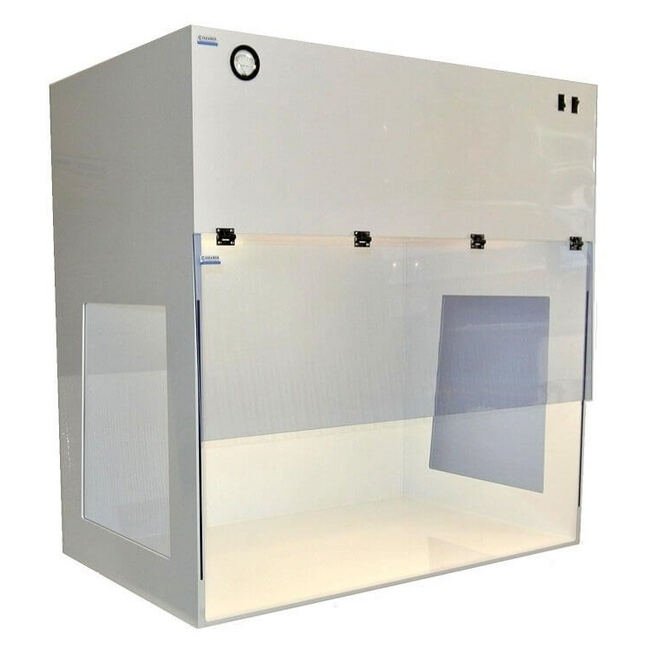 3ft Polypropylene Vertical Laminar Flow Hood with Fluorescent Light - Image 1