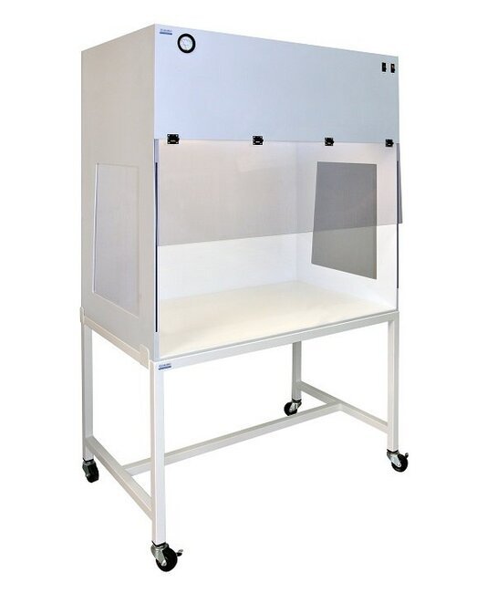 3ft Polypropylene Vertical Laminar Flow Hood with Fluorescent Light - Image 2
