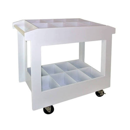 16 Gallon Polypropylene Chemical Transport Cart - Image 1