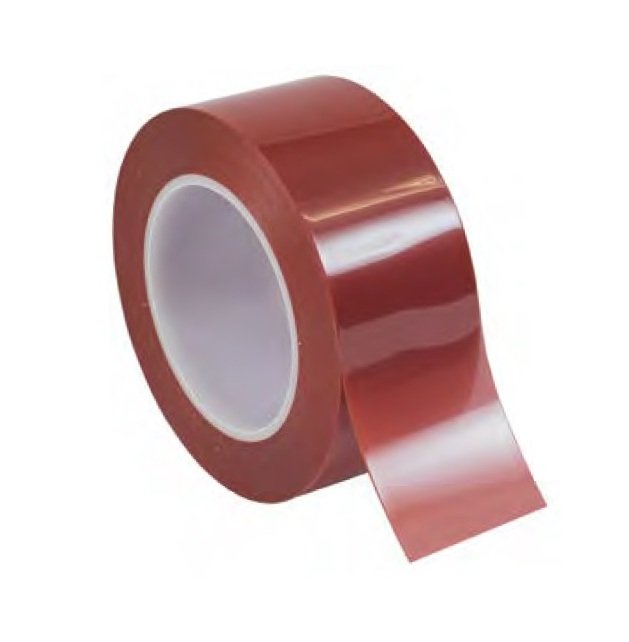 High Heat Resistance Rusty Red PolyesterÂ® Tape 2", 72 yd - Image 1