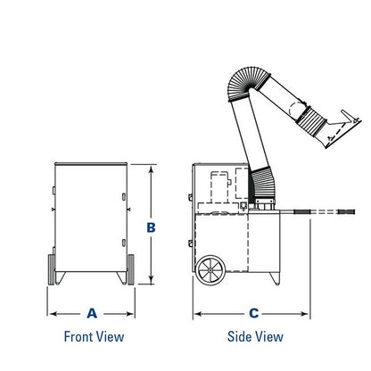 Donaldson® Torit® Porta-Trunk™ Fume Collector - Image 2