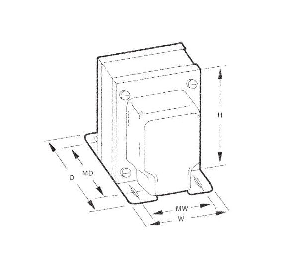 High-Performance Single Secondary Chassis Mount Power Transformers - Image 2