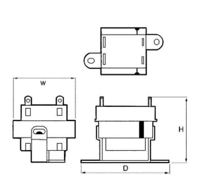 Class-2 Power Control Transformers - Triad Tamper Resistant Series - Image 1