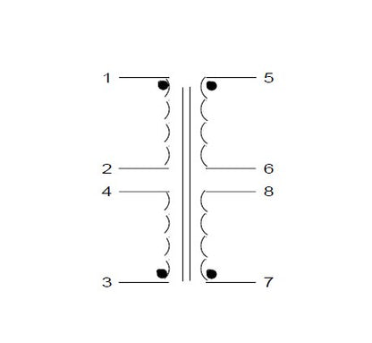PC Mount Flat Pack Power Transformers - FP24-250, 24.0 V CT, 0.25 A - Image 3