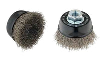 Tanis® 3-Inch Stainless Steel Crimped Wire Cup Brush