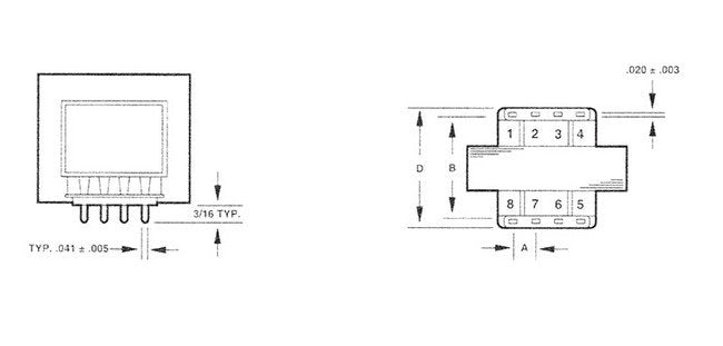 Dual Primary/Secondary PC Mount Transformers - Image 2