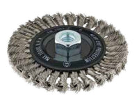 Tanis® 5" Stainless Steel Twisted Knot Wheel Brush