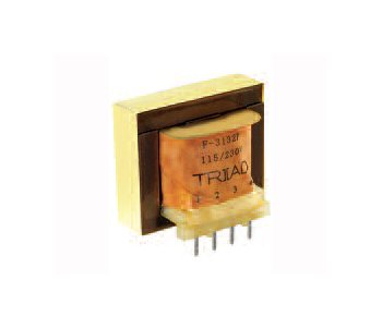 PC Mount Power Transformer with Triple Output Secondaries - Image 1