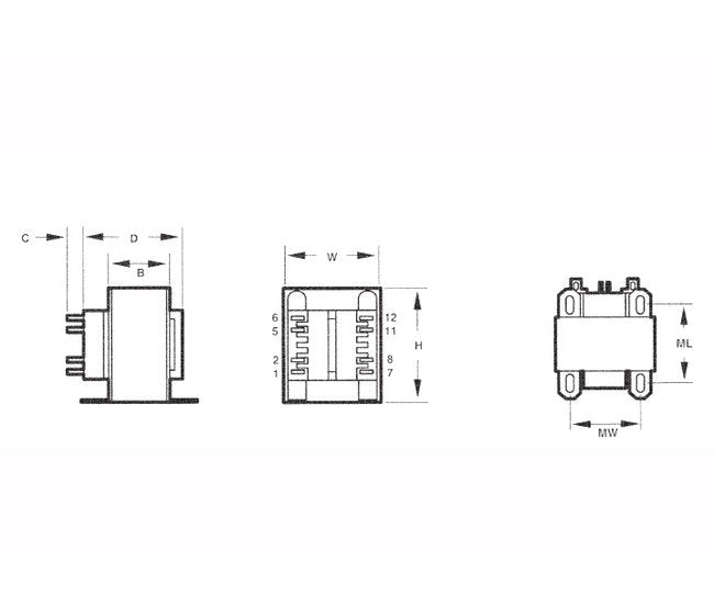 High-Efficiency Chassis Mount Power Transformers - Image 2